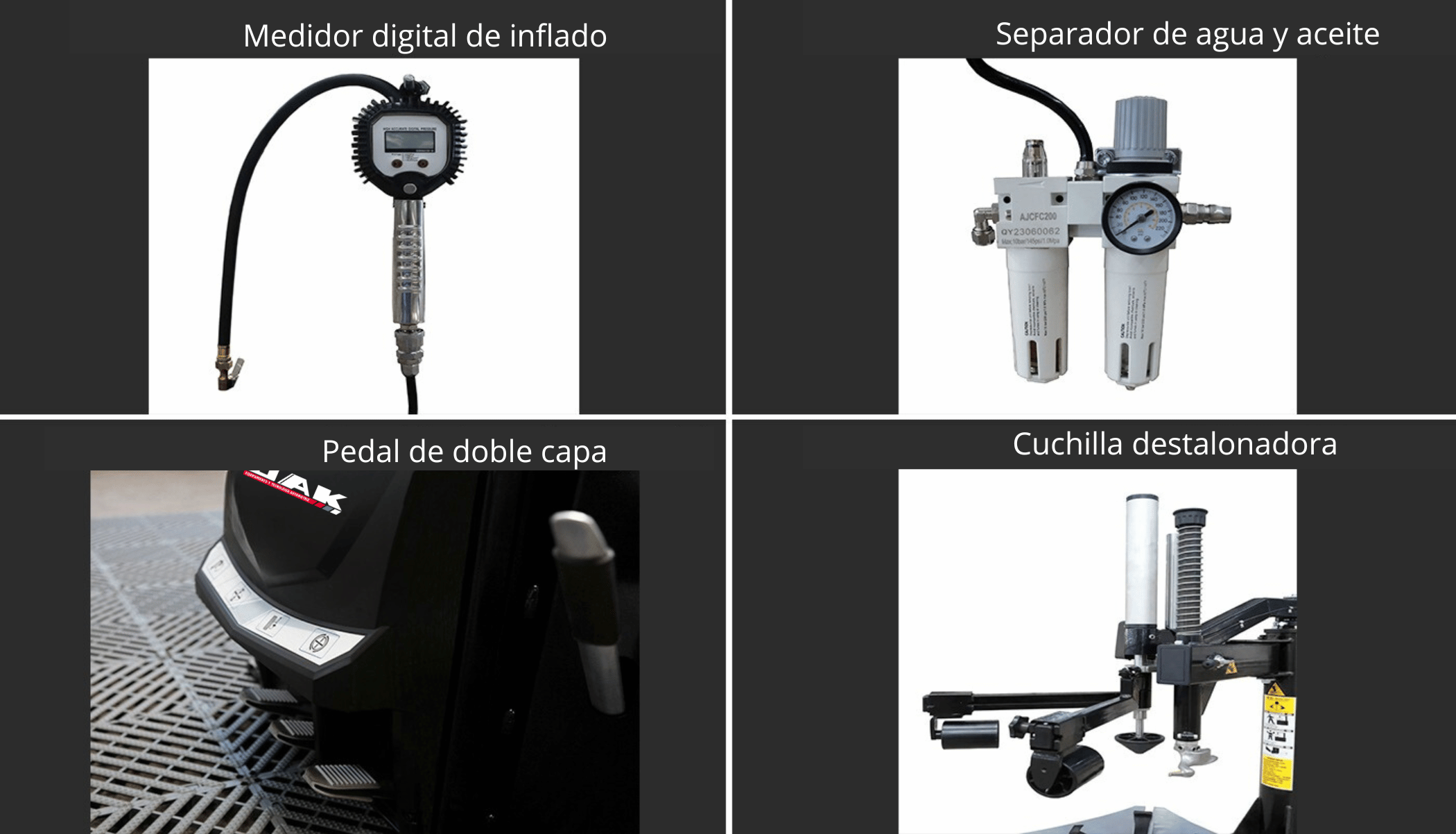 Medidor digital de inflado