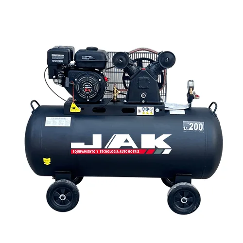 COMPRESOR 6.5 HP Compresor Autónomo Gasolina 200 Litros 6.5 HP